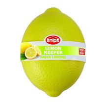 Contenitore per limone – Plastica trasparente e gialla – 11,7 x 8,5 x 8,2 cm – 60 g – SNIPS