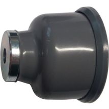 Schnegel - Magnettürfeststeller 011/573/2 Höhe 54 Mm Kunststoff Grau Dübelmontage