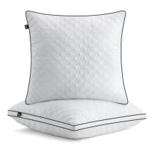Bedstory Set Di 2 Cuscini 80 X 80 Cm, In Microfibra 2 X 1500 G, Traspiranti E Lavabili, Ideali Per Un Sonno Profondo E Riposante, Certificato Öko-tex