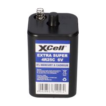 48x Xcell 4r25 6v-block Batterie Set - 6 Volt 9500 Mah