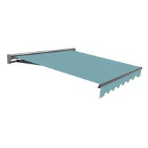 Wasabi - Toldo Motorizado Exterior 4x2,5 Aqua – Plegado Con Mando A Distancia – Lona Acrílica Protección Solar Uv - Semicofre De Aluminio – Manivela