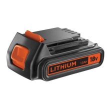 Black+Decker – 18V 1.5Ah Lithium-Ion Battery Pack – Compatible with All Black+Decker 18V Tools