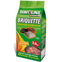 Diavolina 15504 Holzkohlebrikett 2,5 Kg