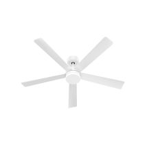 Ventilatore Da Soffitto Led Dimmerabile Con Telecomando (28w 3cct 2800lm) Ø132cm Bianco
