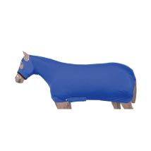 L = Full, Noir: Couverture En Lycra Pour Chevaux Avec Fermeture À Glissière, Couvre-capuchon Avec Ouverture Pour Les Yeux Et Les Oreilles