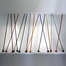 [gebraucht] B-ware Martinelli Luce Elastica Band Stehlampe Leselampe Wohnzimmerlampe Leuchte Licht