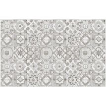 Tappeto Kollar 10 in vinile 100x155 cm – Poliestere con base in PVC – Facile da pulire