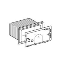 Allia – Carcasa para pulsador de marco QFX – Pieza de recambio para WC – Referencia 16413500