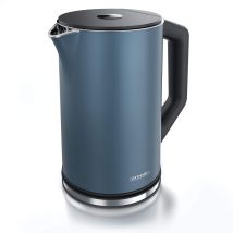 Bollitore Acqua Elettrico Da 1.5l 2200w - Eco Controllo Temperatura - Temperatura Regolabile 40-100°c - Parete Doppia - In Acciaio Inossidabile - 