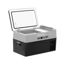 Muvip - Réfrigérateur De Compresseur Portable 20 Litres 50w - Poignées De Transport - Compresseur Silencieux - Couleur Noir