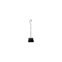 Espátula para chimenea de hierro forjado pintado con cerdas de nylon – Accesorios para chimenea