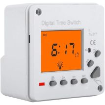 Elektronischer Timer, Digitaler Timer, Programmierbarer Intelligenter Steuerschalter, Hintergrundbeleuchtungs-timer Für Haushaltsgeräte, Stehlampen (