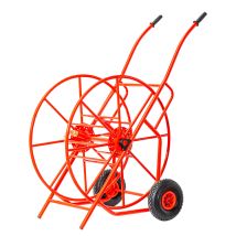 Maiol - Dévidoir En Acier Époxy Pour Tuyau D'Eau 130 M 1'' Mw Tools Hw1301sp