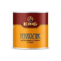 Pintura opaca 8 x Zincalado en Frío Ferro Zinc Gris 0,500 L – Inhibidor de óxido – Acabado metálico