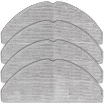 4 Paños De Limpieza Para Aspiradoras Robot Tapo Rv30 Max Plus, Rv30 Max, Rv20 Max Plus Y Rv20 Max. Repuesto De Paño De Microfibra Lavable.