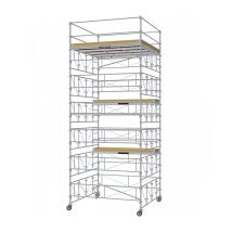 Matisère - Torre Mobile 3 Piani - Altezza Max. Di Lavoro 8.70m - 8590060