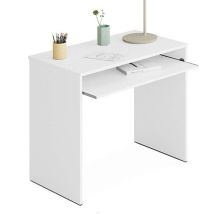 Hogar24 - Scrivania Per Cameretta Bambini I-joy, In Melamina, Rosa O Bianco, 90 Cm