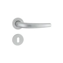 Manilla Torino 160P – Acabado cromo satinado – Manija de puerta interior