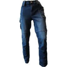 Pantaloni jeans da lavoro 58 – 98% cotone, 2% elastan – Vestibilità sportiva e slim – Terrax Workwear