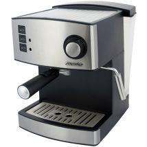 Mesko - Ms 4403 Cafetera Expresso Manual 15 Bares 1,6 L, Brazo Doble Salida, Espumador Leche, Calientatazas 850w Plata