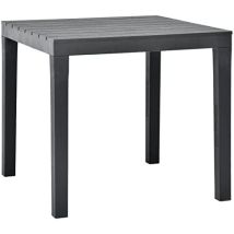 Gartentisch Vicenza, Quadratischer Gartentisch, Feststehender Tisch Für Den Innen- Und Außenbereich, 100 % Made In Italy, 100 % Made In Italy, Cm 