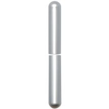 Sfs - Zierhülse Aus Aluminium Aufsteckhülse Verchromt Für Einbohrbänder Band Ø 15mm, Bandhöhe 112mm, Oben + Unten