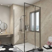 Set Bladel Di 12 Pannelli Decorativi In Pvc Per Parete - Effetto Pietra Cream Stone [neu.haus]