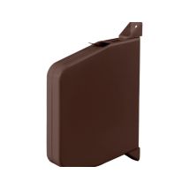 Bauheld Rolladen Gurtwickler Aufputz 14mm Mini Mit Einfädelautomatik - Braun