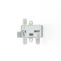 Mezclador Fracarro – 2 Entradas, 1 Salida, Pérdida de retorno 15 dB, Temperatura de trabajo -10 a 55 °C – 39025465