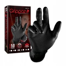 Guantes De Nitrilo Grippaz Issaline 246bk Negro - L - Negro