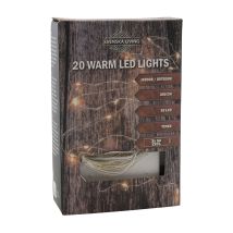 Hit - 1.01 23139452 - Drahtbeleuchtung 20 Led / 200cm / Timer / Ip44