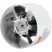 Lune - Moonwall Mounted Exhaust Fan, Downdraft Plate Fan For Bathroom, Kitchen, Garage