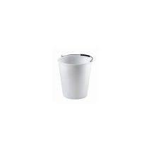 Cubo pesado de plástico con mango de metal – Higiene – 52832213
