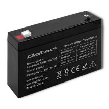 Qoltec 6v Agm-batterie 7,2 Ah