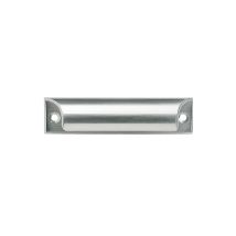 Cadap Tirador De Aluminio Natural 70 Mm Ergonómico