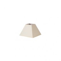 Lampenschirm Pyramide Mezzo E27 Beige 20dx10dx15h Stoff Popeline