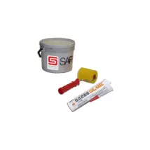 Kit Silicone/collante, Pittura E Rullo Per Barbecue - Sarom Fuoco