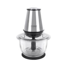 Caso – Zerkleinerer UZ 400 – 400 W – 1,2 L – Edelstahl-Glas – Hochwertige Klingen – Küchenmaschine