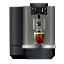 Jura X10 Dark Inox (eb) - Macchina Da Caffè Automatica Con Cold Brew E 35 Specialità