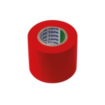 4 Nitto - Cinta Adhesiva Aislante - Rojo - 50 Mm X 20 M