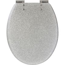 Tavoletta da Water Grigio 37 X 49 X 9 CM – Design Magnetico – Resina – Accessori Inclusi – Gelco