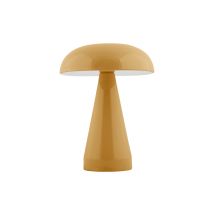 Tischlampe RACHEL – kabellos – Ø 15,5 cm – Metall – 3 Farbtemperaturen – Helligkeitsregelung – Gold, Silber, Gelb