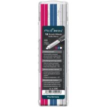 Pica BIG DRY Ersatzminen-Set Tiefbau – wasserfest – permanente Minen – Pink, Blau, Weiß