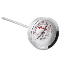 Braten- / Ofenthermometer – Edelstahl – 33,6 x 13,7 x 0,8 cm – 0,053 kg – Für Töpfe bis 26 cm Durchmesser