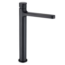 Miscelatore Rubinetto Alto Per Lavabo Bagno Bernstein 8212 - Colore Selezionabile Nero (opaco)