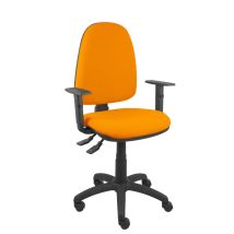 Sedia Ayna S Bali Orange con braccioli regolabili – Ergonomica – Rivestimento in tessuto BALI arancione – 36 mesi di garanzia