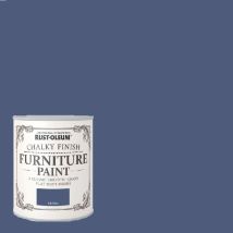 Chalk Chalky Furniture Paint Ink Blue 125ml - Rust-oleum