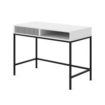 Schminktisch Ravenna F 112x50 Cm Schreibtisch Konsole Mit Schublade Mattweiß