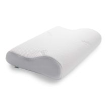 Tempur Original Cuscino Cervicale Basso, Cuscino Ergonomico Di Sostegno Al Collo Per Chi Dorme Sul Fianco E Sulla Schiena, Sensazione Rigido, M (50 X 