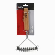 Grillbürste 30 X 14 Cm Aus Ergonomischem Holz - Bbq